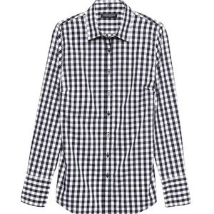 Banana Republic Gingham Button-up Shirt